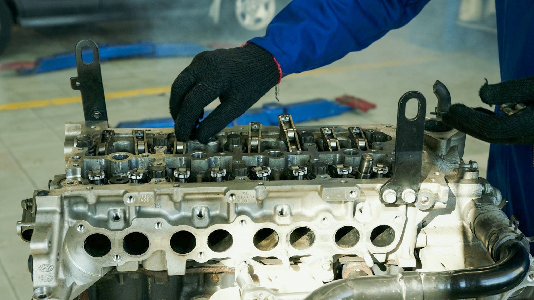 aérogommage dans la carrosserie 